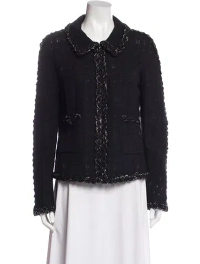 Pre-owned Chanel Vintage 2011 Jacket In Black