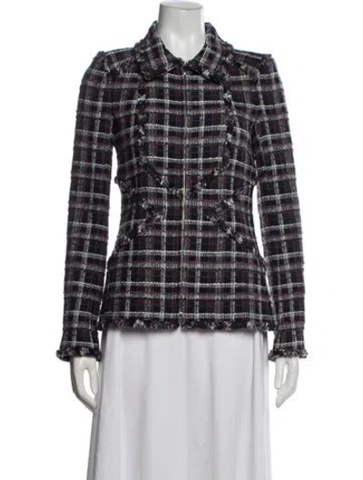Pre-owned Chanel Vintage 2011 Jacket In Blue/purple