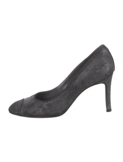 Pre-owned Chanel Vintage 2011 Pumps In Grey