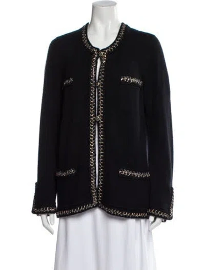 Pre-owned Chanel Vintage 2011 Sweater In Black