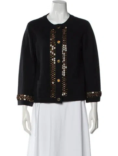 Pre-owned Chanel Vintage 2011 Sweater In Black