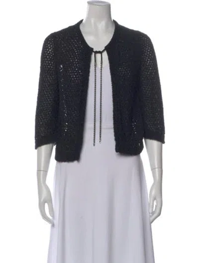 Pre-owned Chanel Vintage 2011 Sweater In Black