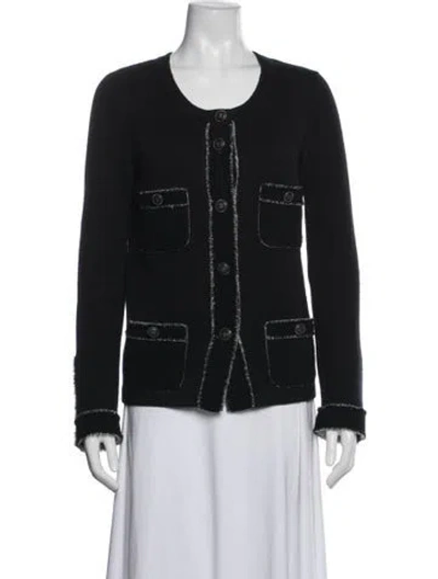 Pre-owned Chanel Vintage 2011 Sweater In Black