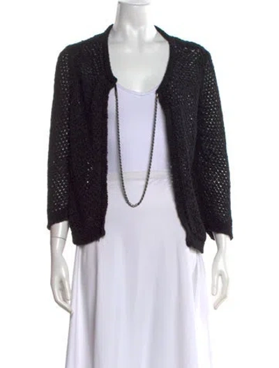 Pre-owned Chanel Vintage 2011 Sweater In Black
