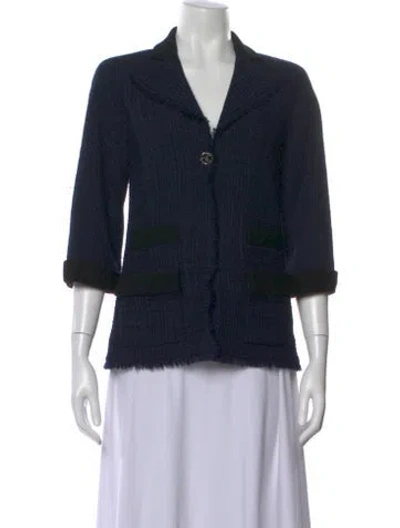 Pre-owned Chanel Vintage 2011 Sweater In Blue