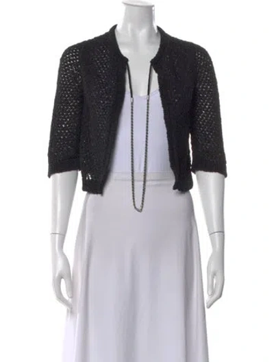 Pre-owned Chanel Vintage 2011 Sweater W/ Tags In Black
