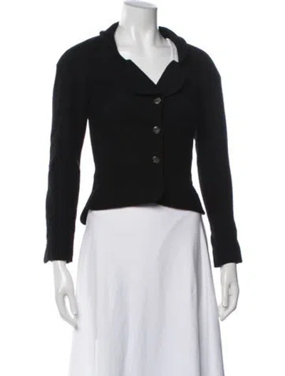 Pre-owned Chanel Vintage 2012 Blazer In Black
