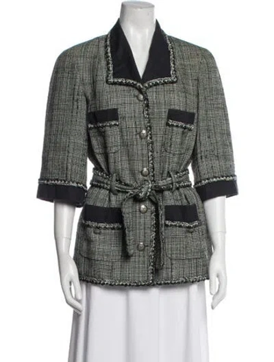 Pre-owned Chanel Vintage 2012 Blazer In Multi