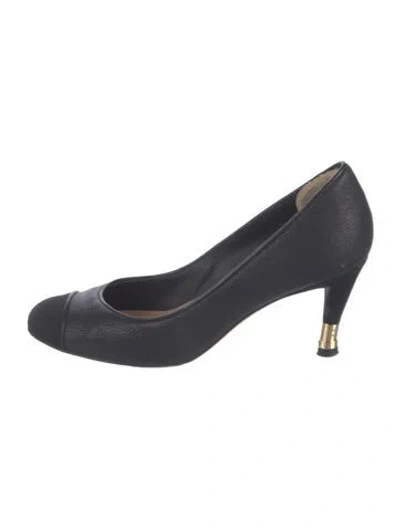 Pre-owned Chanel Vintage 2012 Pumps In Black