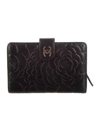 Pre-owned Chanel Vintage 2012 Wallet In Black