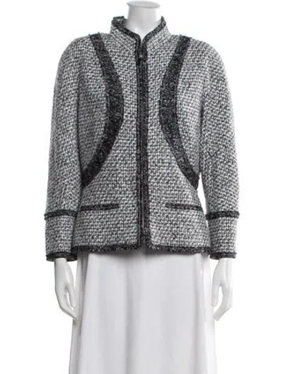 Pre-owned Chanel Vintage 2013 Jacket In White