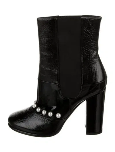 Pre-owned Chanel Vintage 2014 Boots In Black