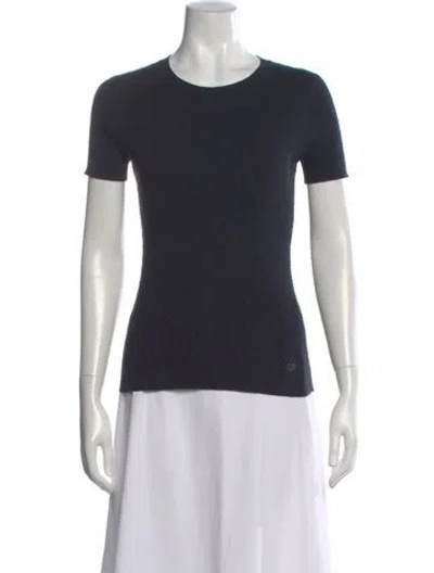 Pre-owned Chanel Vintage 2016 Top In Blue