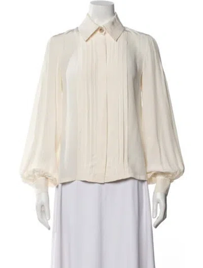 Pre-owned Chanel Vintage 2017 Blouse In Neutral