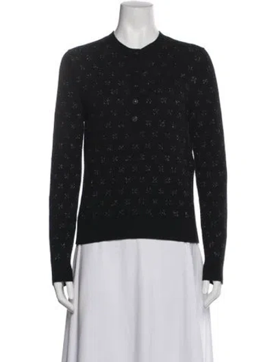 Pre-owned Chanel Vintage 2018 Sweater In Black