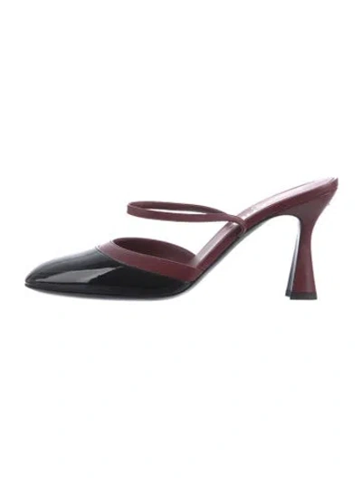 Pre-owned Chanel Vintage 2026 Mules In Burgundy