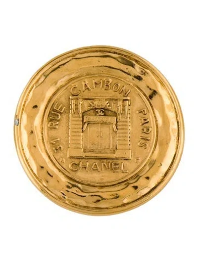 Pre-owned Chanel Vintage 31 Rue Cambon Brooch In Multi