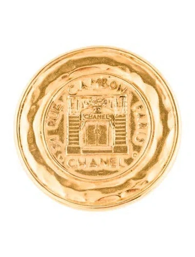 Pre-owned Chanel Vintage 31 Rue Cambon Brooch In Multi