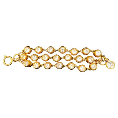 Pre-owned Chanel Vintage Bracelet 1980 Paris In Multi