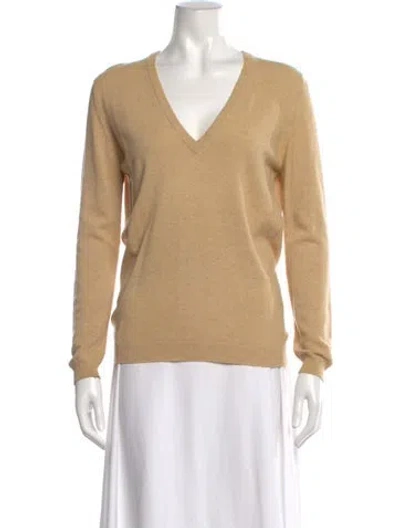 Pre-owned Chanel Vintage Cashmere Sweater In Neutral