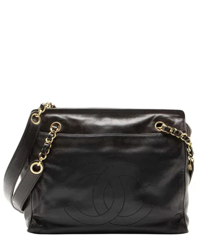 Pre-owned Chanel Vintage Cc Chain Tote (authentic Pre-loved)