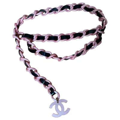 Pre-owned Chanel Vintage Chain Belt – Spring/summer 1994 Runway, Karl Lagerfeld In Gray