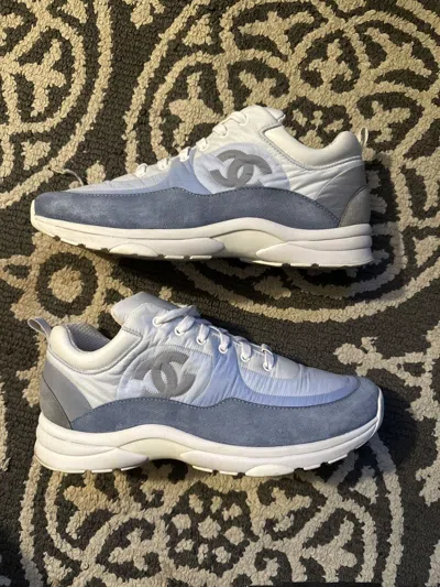Pre-owned Chanel Vintage  Cc / 21c Double Interlocking Sneaker Trainers