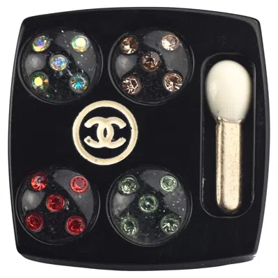 Pre-owned Chanel Vintage  Miniature Cosmetic Make Up Pin Brooch In Multi