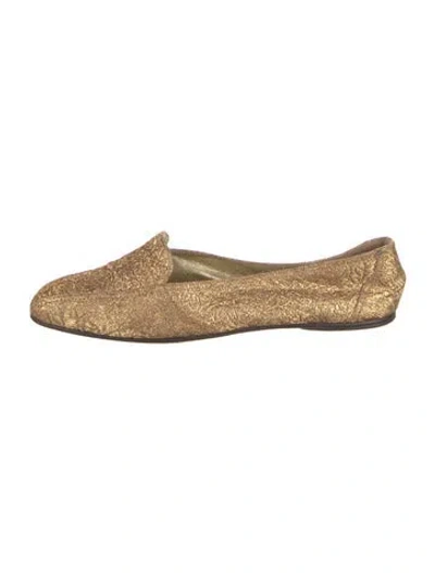 Pre-owned Chanel Vintage Jacquard Loafers