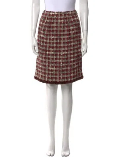 Pre-owned Chanel Vintage Knee-length Skirt