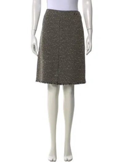 Pre-owned Chanel Vintage Knee-length Skirt