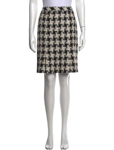 Pre-owned Chanel Vintage Knee-length Skirt In Multi