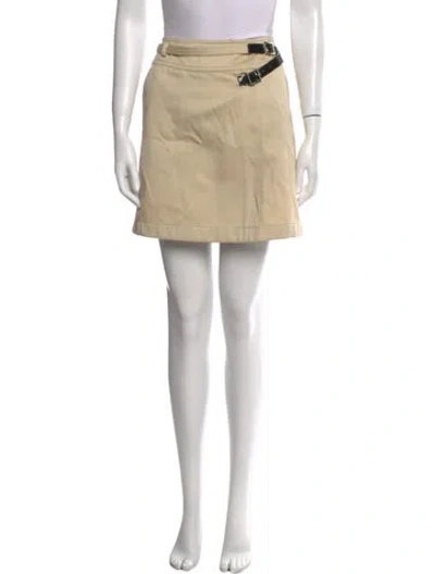 Pre-owned Chanel Vintage Knee-length Skirt In Neutral