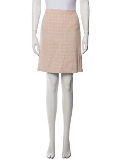 Pre-owned Chanel Vintage Knee-length Skirt In Pink