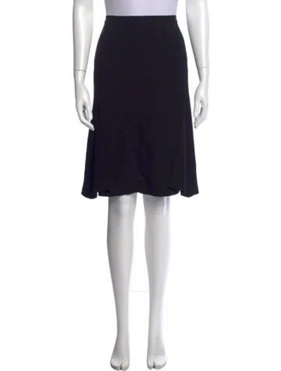 Pre-owned Chanel Vintage Knee-length Skirt In Yellow