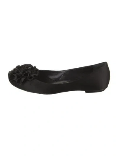 Pre-owned Chanel Vintage Late 1990's - Early 2000's Flats In Black