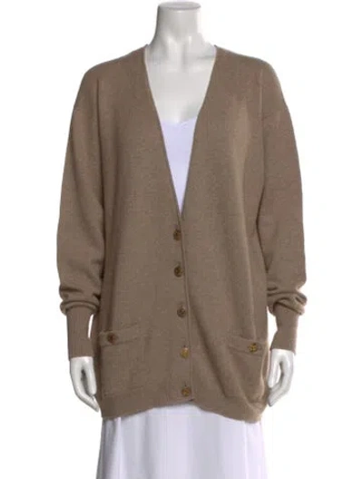 Pre-owned Chanel Vintage Late 1990's - Early 2000's Sweater In Neutral