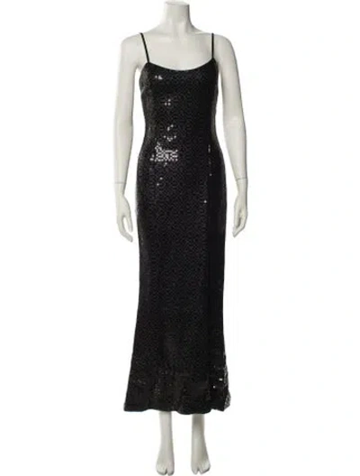 Pre-owned Chanel Vintage Long Dress In Multi
