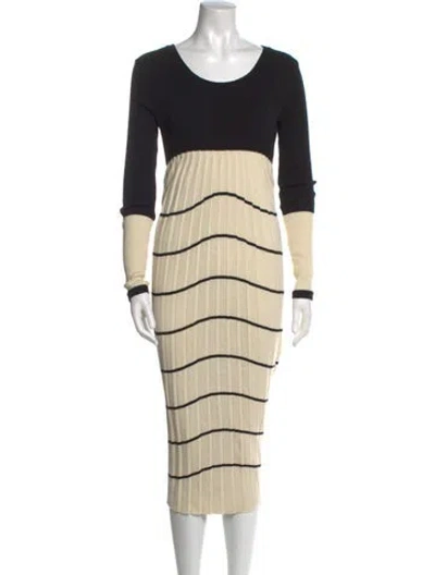 Pre-owned Chanel Vintage Midi Length Dress