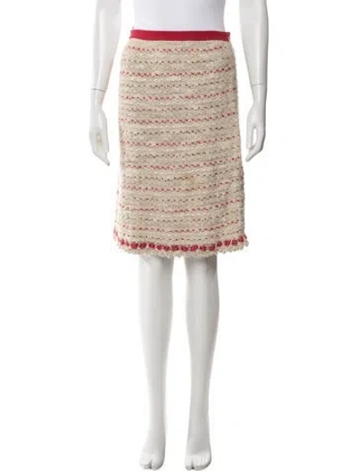 Pre-owned Chanel Vintage Midi Length Skirt