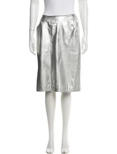 Pre-owned Chanel Vintage Midi Length Skirt