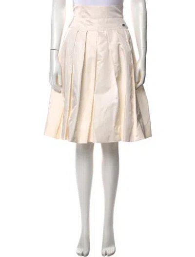 Pre-owned Chanel Vintage Midi Length Skirt In Neutral