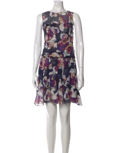 Pre-owned Chanel Vintage Mini Dress
