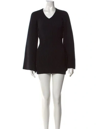 Pre-owned Chanel Vintage Mini Dress In Black