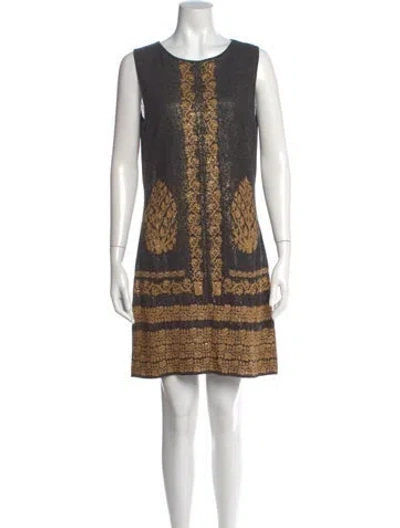 Pre-owned Chanel Vintage Mini Dress In Multi