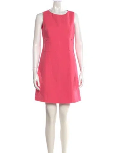 Pre-owned Chanel Vintage Mini Dress In Pink