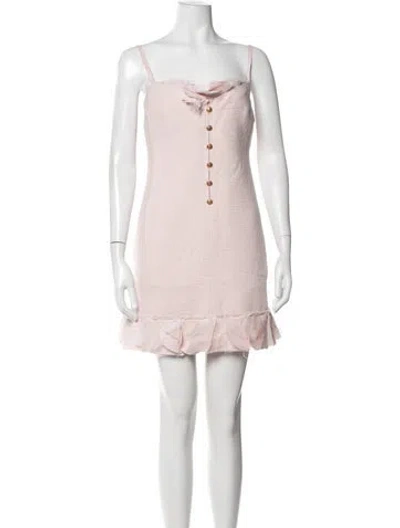 Pre-owned Chanel Vintage Mini Dress In Pink