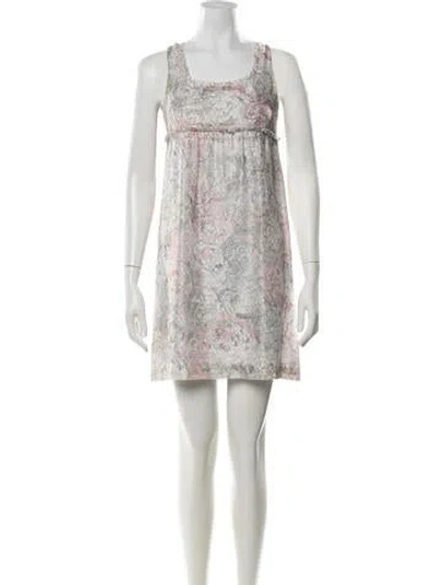 Pre-owned Chanel Vintage Mini Dress In Pink