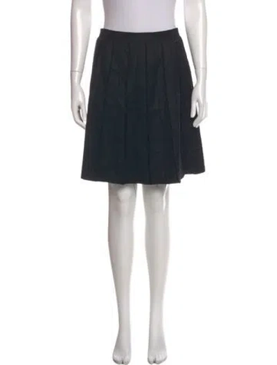 Pre-owned Chanel Vintage Mini Skirt In Black