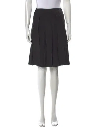 Pre-owned Chanel Vintage Mini Skirt In Black